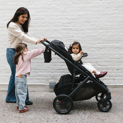 UPPAbaby Carry-All Parent Organizer/Fits on Vista, Cruz, Minu, Minu Duo, G-Series Strollers/Secure Zippered Pocket + Beverage Compartments UPPAbaby