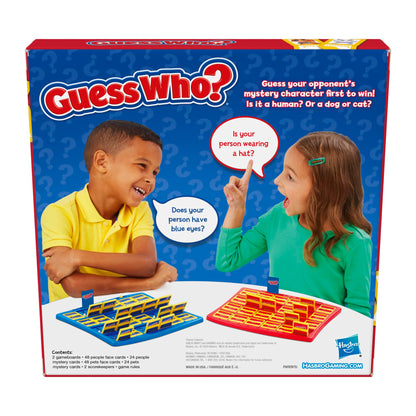 Hasbro Guess Who? Board Game with People and Pets, The Original Guessing Game for Kids Ages 6 and Up, Includes People Cards and Pets Cards (English), F1360 🍁 All In One Marketplace Canada