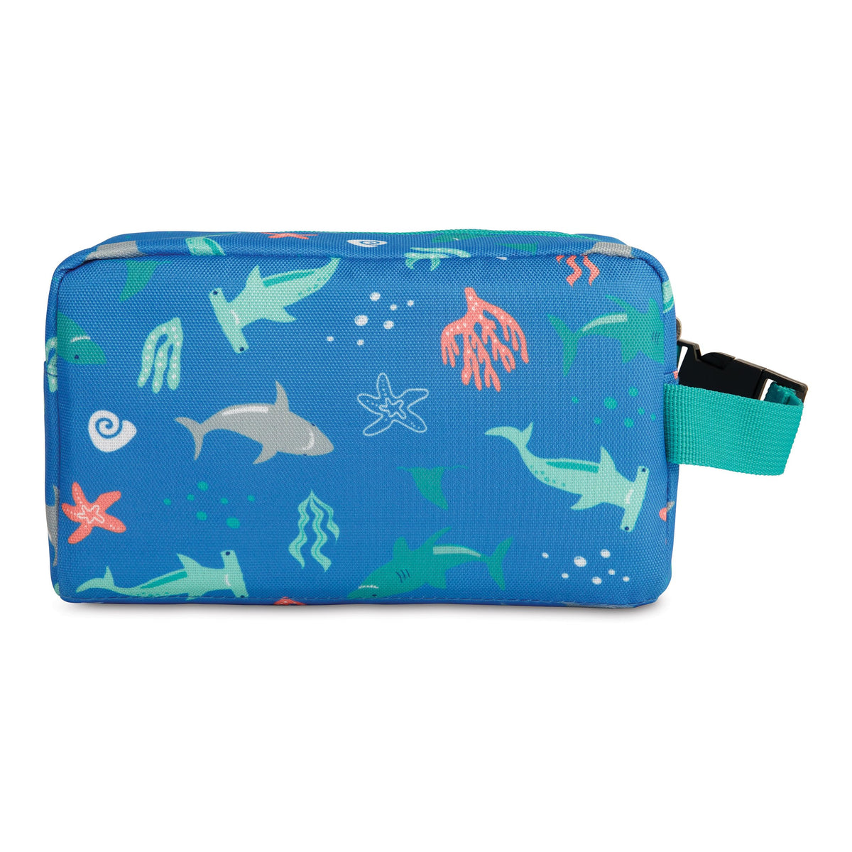 PackIt Freezable Snack Box, Sea Shark