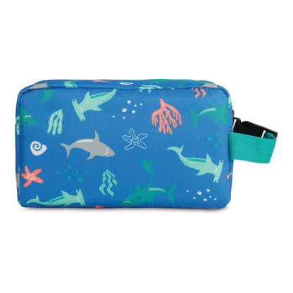 PackIt Freezable Snack Box, Sea Shark
