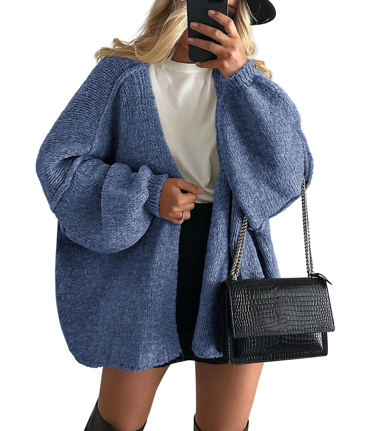 PRETTYGARDEN Womens Open Front Oversized Cardigan Sweaters 🍁 All In One Marketplace Canada