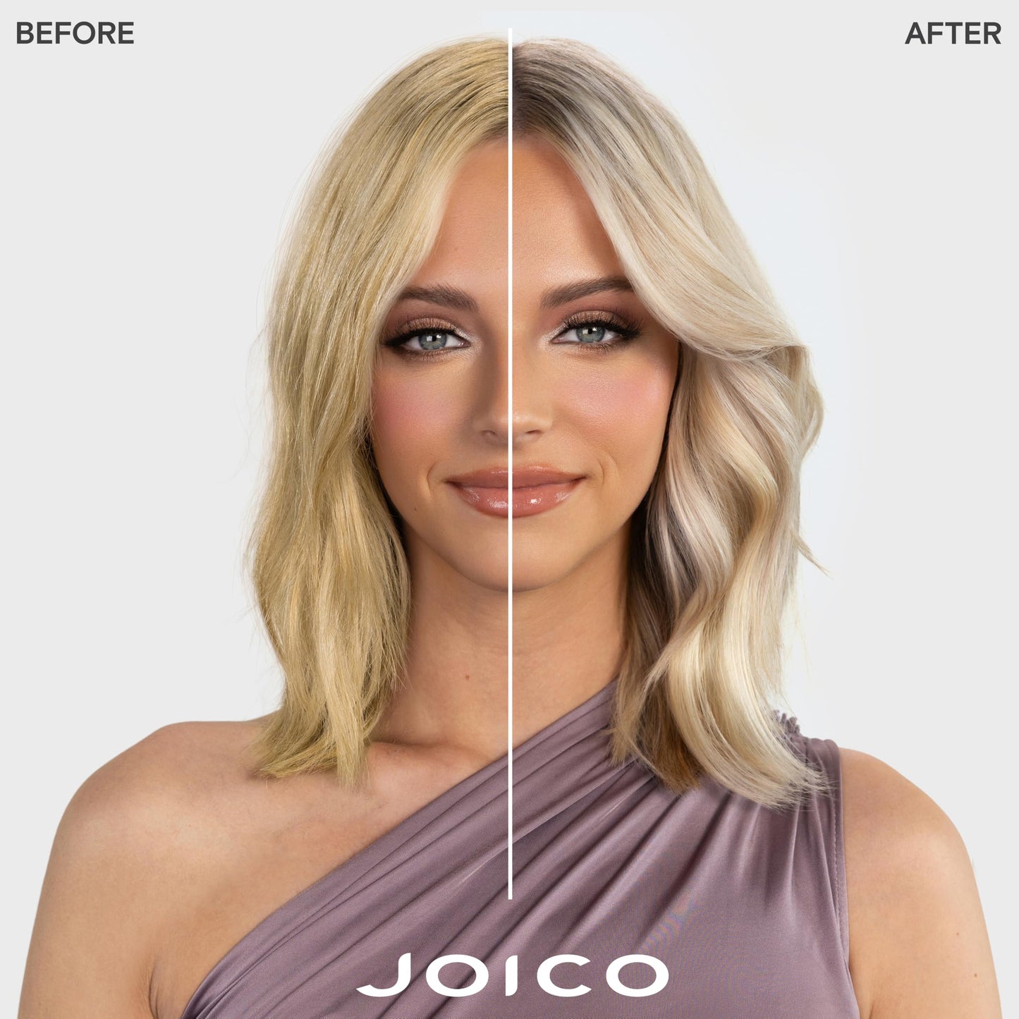 Joico Color Balance Purple Conditioner for Blonde Hair, Protection for Colour Treated Hair, Shields Damaged Hair, with Keratin and Green Tea Extract Joico