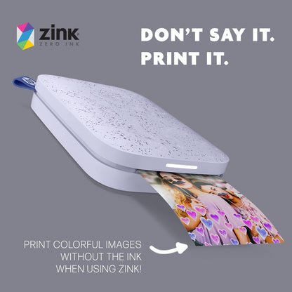 HP Sprocket 2x3 Premium Zink Sticky Back Photo Paper (100 Sheets) Compatible with HP Sprocket Photo Printers.