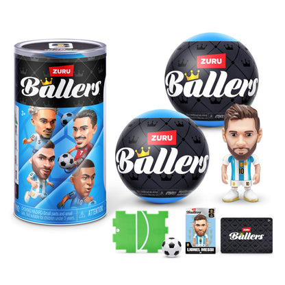 FIFA World Cup 2026™ Ballers Series 1 2 Pack by ZURU – Official Licensed Product. Surprise Unboxing Football Collectible Sports Toy for Boys, Ages 3+ ZURU BALLERS