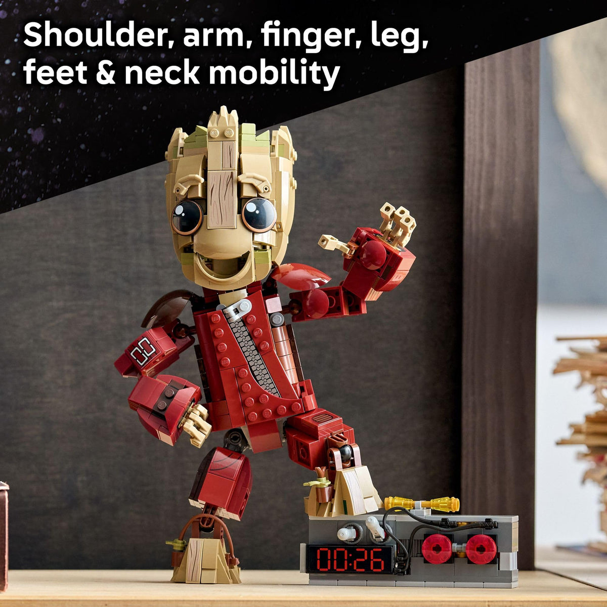 LEGO Marvel Ravager Jumpsuit Groot 76341