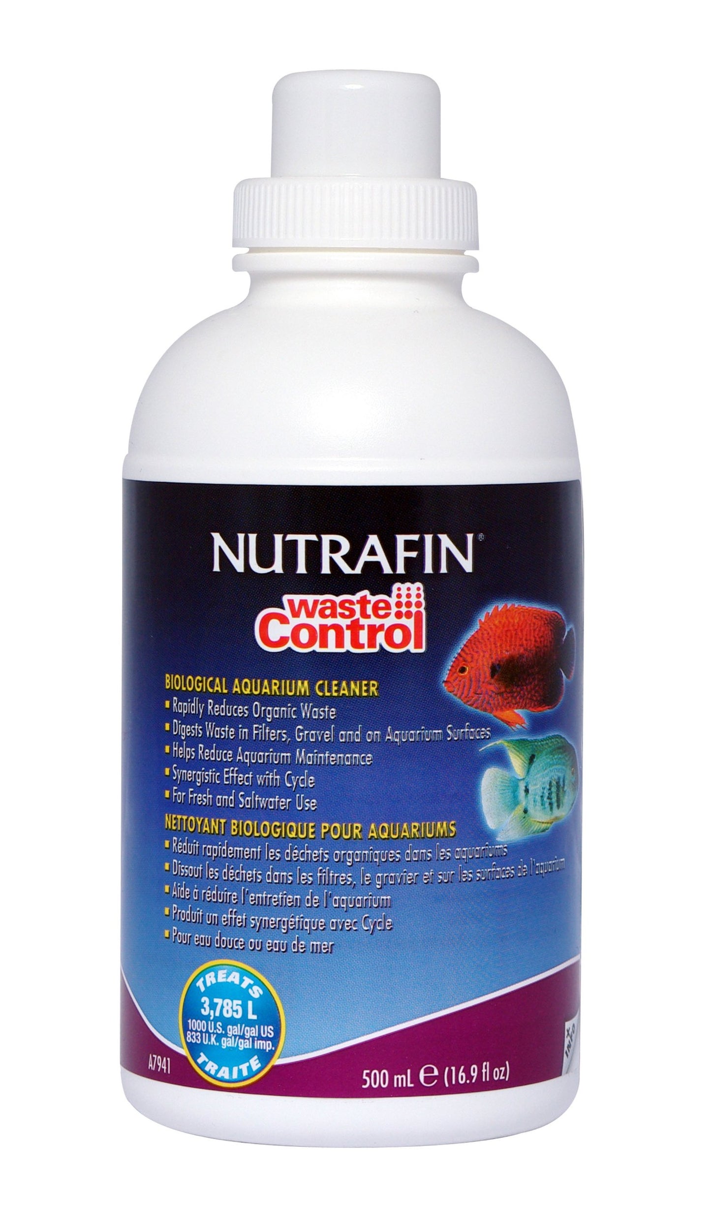Nutrafin A7941 Waste Control Bio Aqua Cleaner, 16.9-Ounce Nutrafin