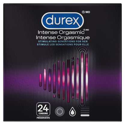 DUREX® CONDOM - INTENSE ORGASMIC™ 24 ct