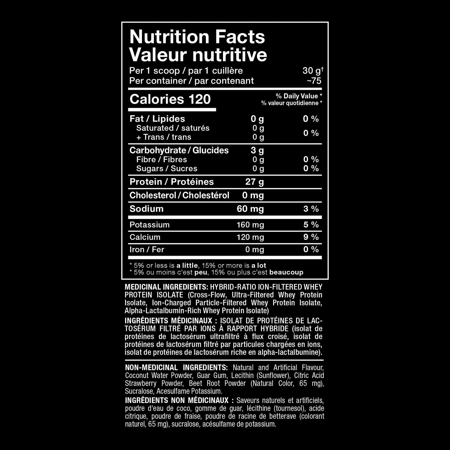 ALLMAX ISOFLEX Whey Protein Isolate, Strawberry, 5 lb