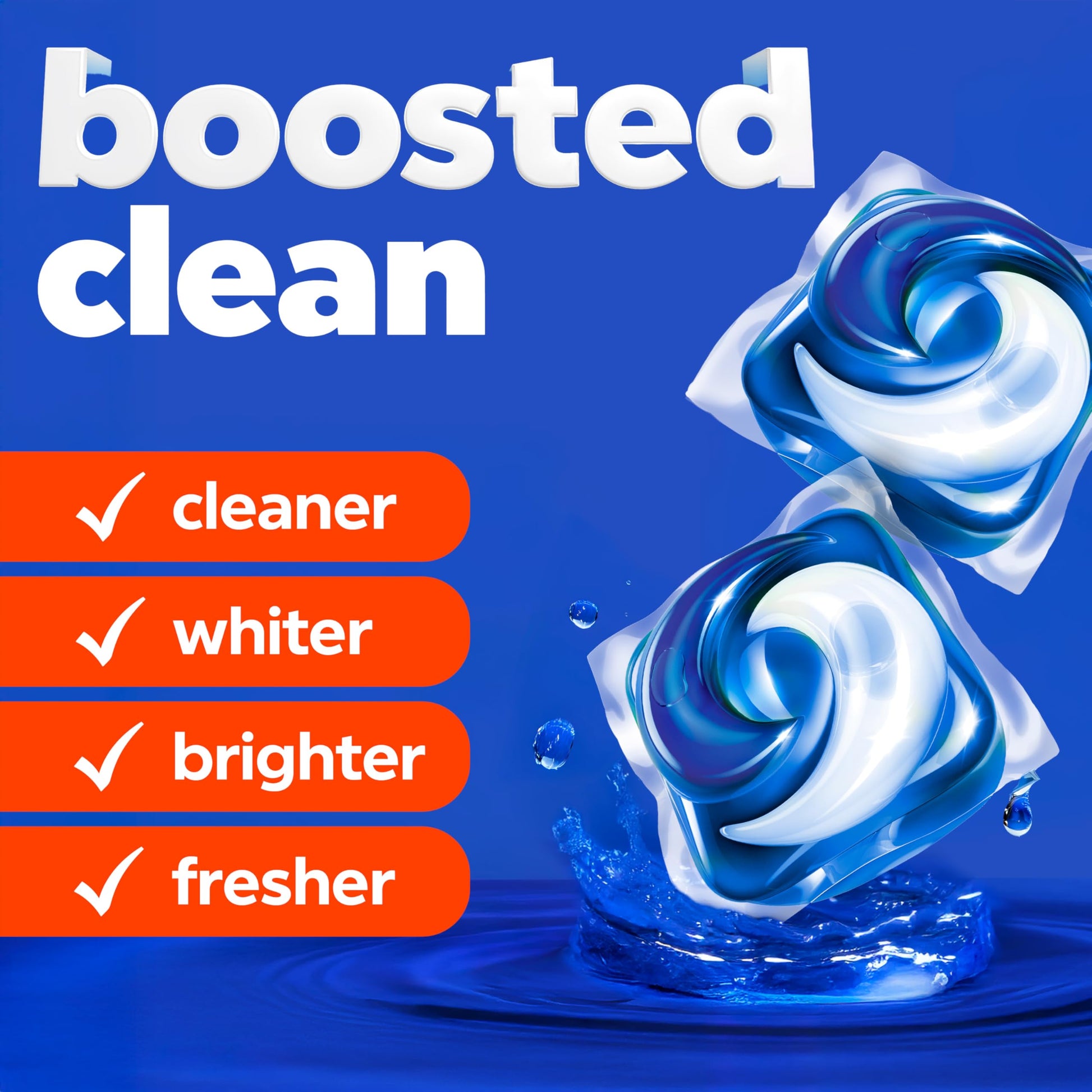 Tide PODS laundry detergent pacs, 3-in-1 Stain Remover, Odor Fighter, Color Protector, HE compatible, Spring Meadow Scent, 112 Count