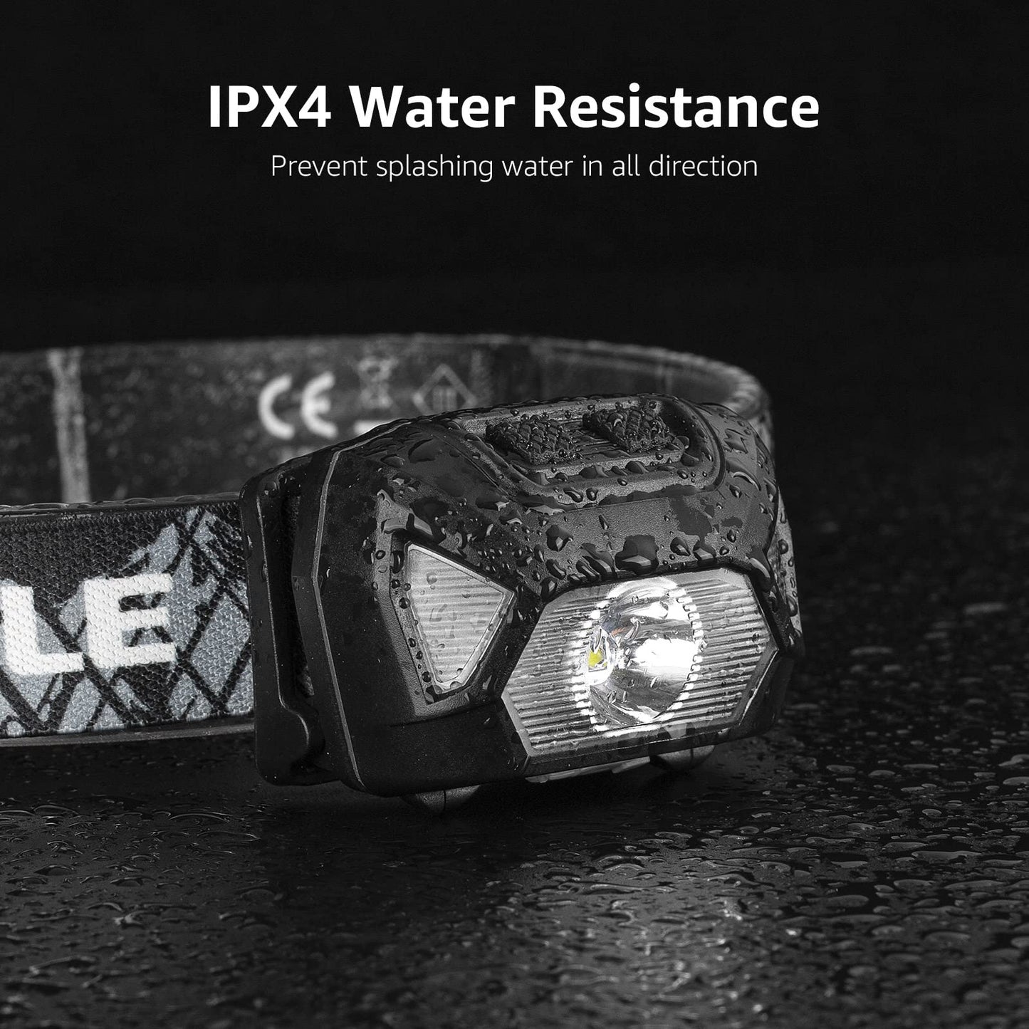Lepro Rechargeable Headlamp 2-Pack, 2000 Lux Super Bright LED Head Torch with Red Light, 6 Modes USB Charging Waterproof Headlight, Lightweight Hard Hat Compatible Light for Camping, Hiking, Running