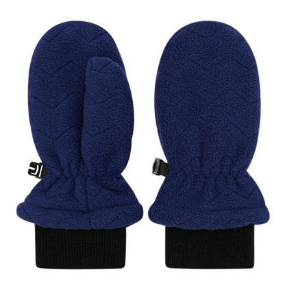 Jan & Jul Fleece Winter Mittens for Toddlers (Navy, L) 🍁 All In One Marketplace Canada