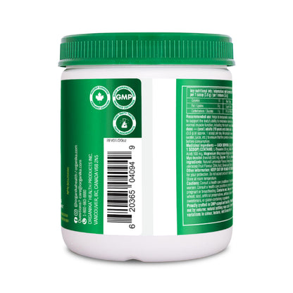 Organika Mind Calm Powder- with Magnesium Bisglycinate, L-Theanine, GABA, Inositol- Promotes Relaxation and Calm without Drowsiness- Acai Lemonade Flavour- 216g Organika