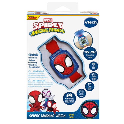 VTech Spidey and His Amazing Friends - Spidey Learning Watch (English Version)
