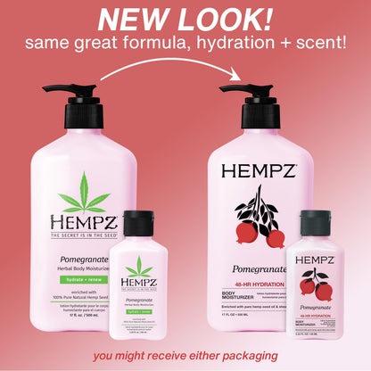 HEMPZ Body Lotion - Pomegranate - Bright Citrus