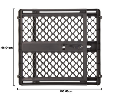 North States Industries North States Classic Supergate, Charcoal Grey