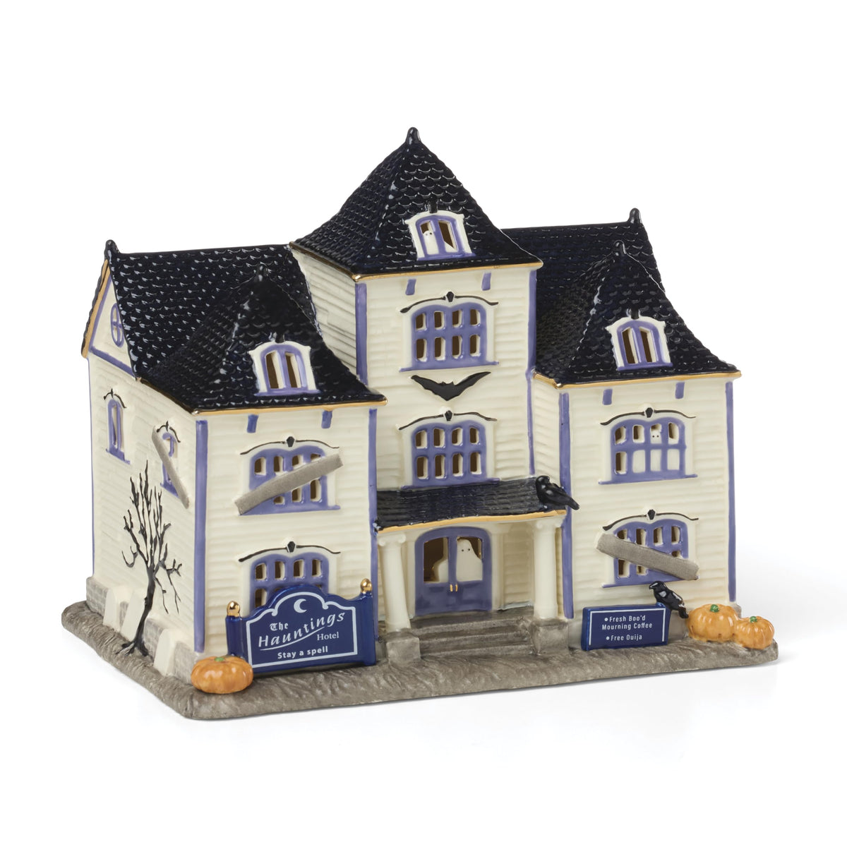 Lenox 899037 Vintage Halloween Hotel Light-Up Figurine