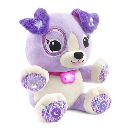 LeapFrog My Pal Violet Smarty Paws, Infant Plush Toy with Personalization, Music and lullabies, Learning Content for Baby to Toddler, English Version LeapFrog