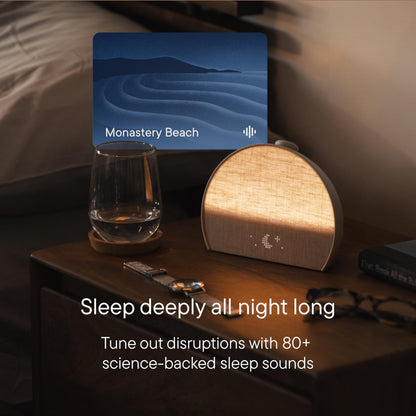 Hatch Restore 3 Sunrise Alarm Clock, Sound Machine, Smart Light (Putty) - White Noise, Screen-Free Sleep Routine - Available at All In One Marketplace Canada
