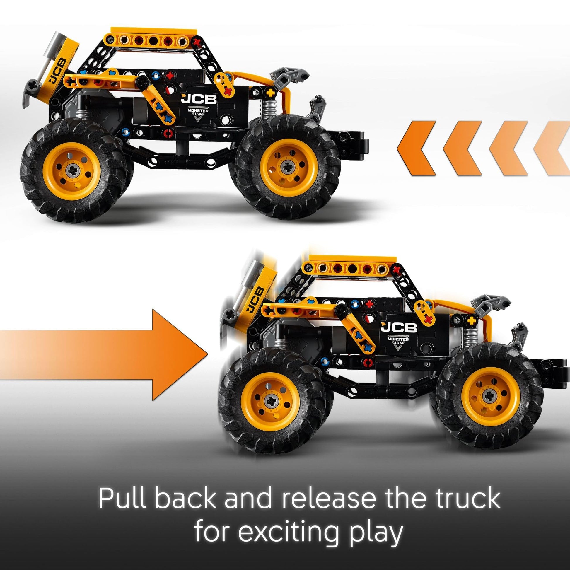 LEGO Technic Monster Jam DIGatron Pull-Back Monster Truck Toy - Building Toy for Kids, Boys and Girls, Ages 7+ - Creative Gift Idea for Lovers of Monster Trucks - 42199 LEGO