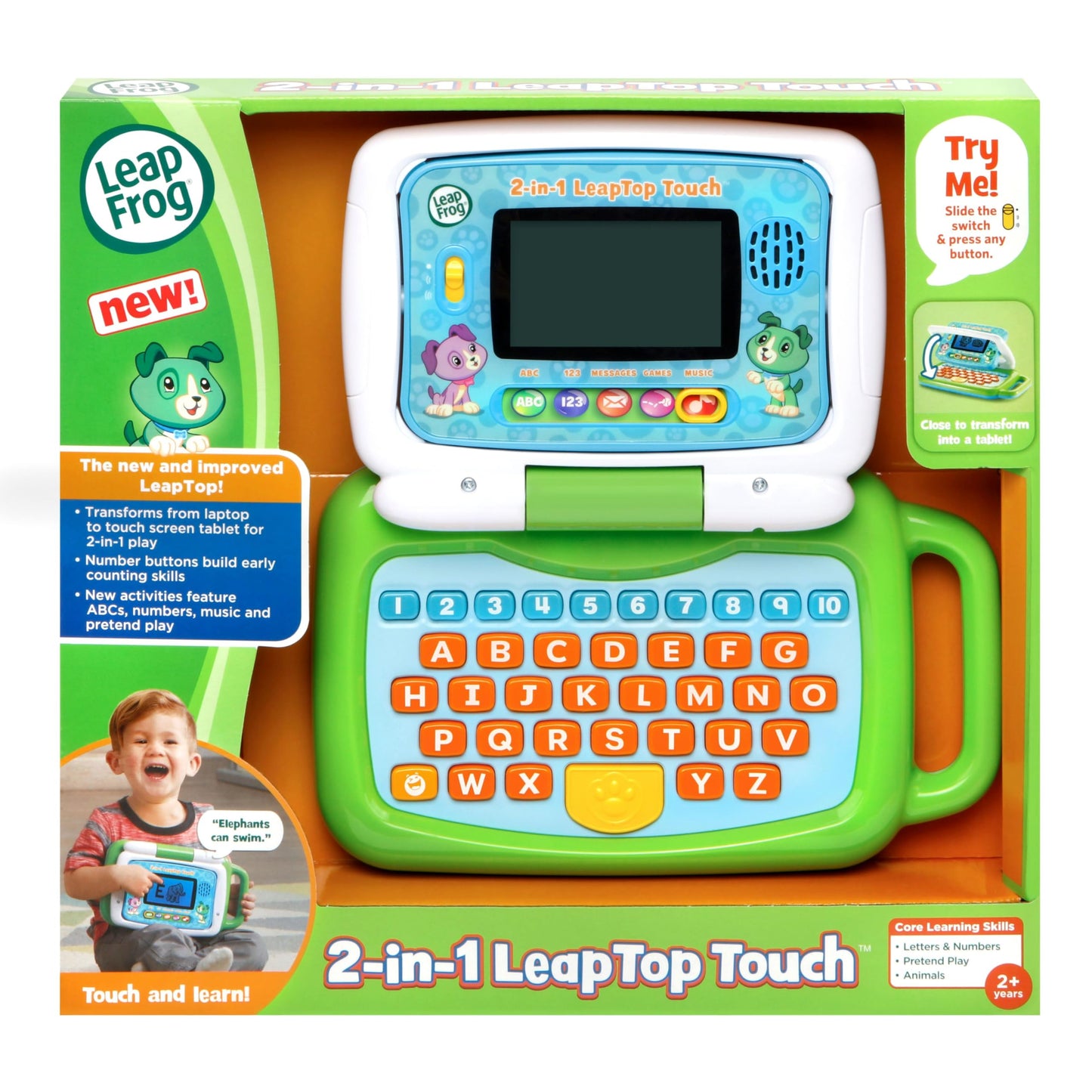 LeapFrog 2-in-1 LeapTop Touch (English Version)
