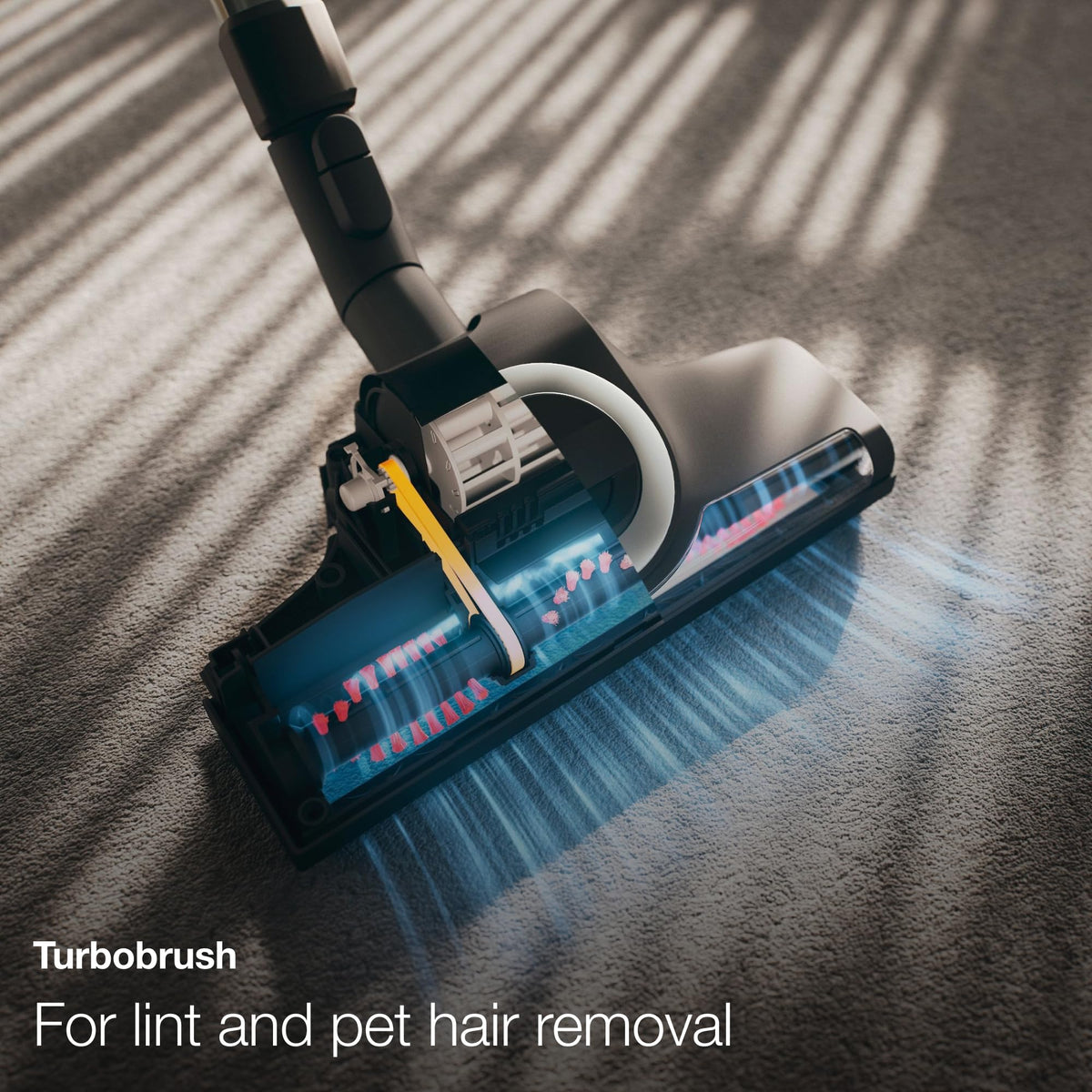 Miele Classic C1 Turbo Team Bagged Canister Vacuum, Tech Blue - Portable, Household - 5 Year Warranty - 41BAN044USA