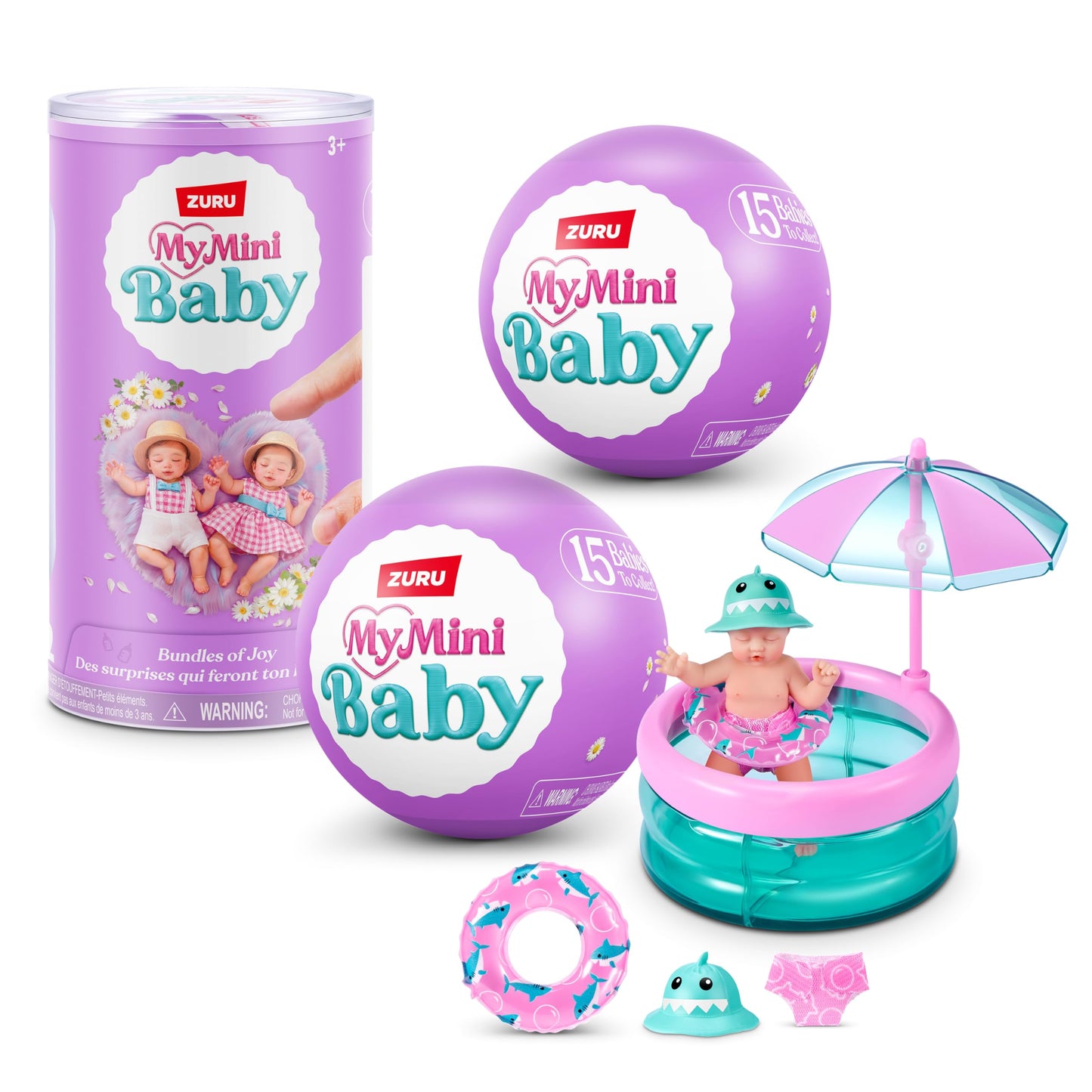 5 Surprise My Mini Baby Series 2 (2 Pack) by ZURU ZURU MY MINI