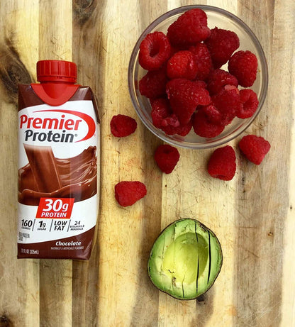 Premier Protein Chocolate Shake 30g Protein - 18 Pack (325 mL Each)