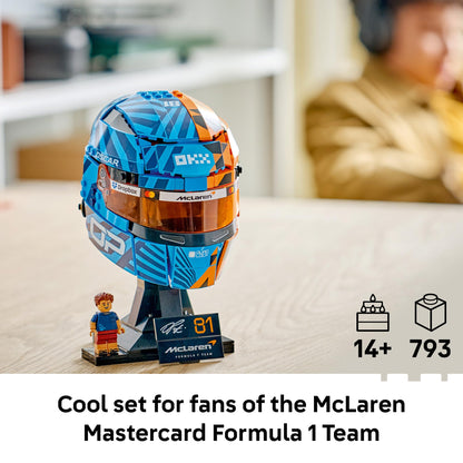 LEGO Editions McLaren MasterCard F1 Team Oscar Piastri Helmet 43017