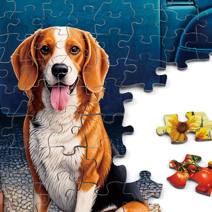 Rocorose 500 Pieces Puzzle for Adults, Countryside Landscape Puzzle Challenging Country Store Jigsaw Puzzles Holiday Party Gift Farm Home Decor Perfect for Game Nights 🍁 All In One Marketplace Canada