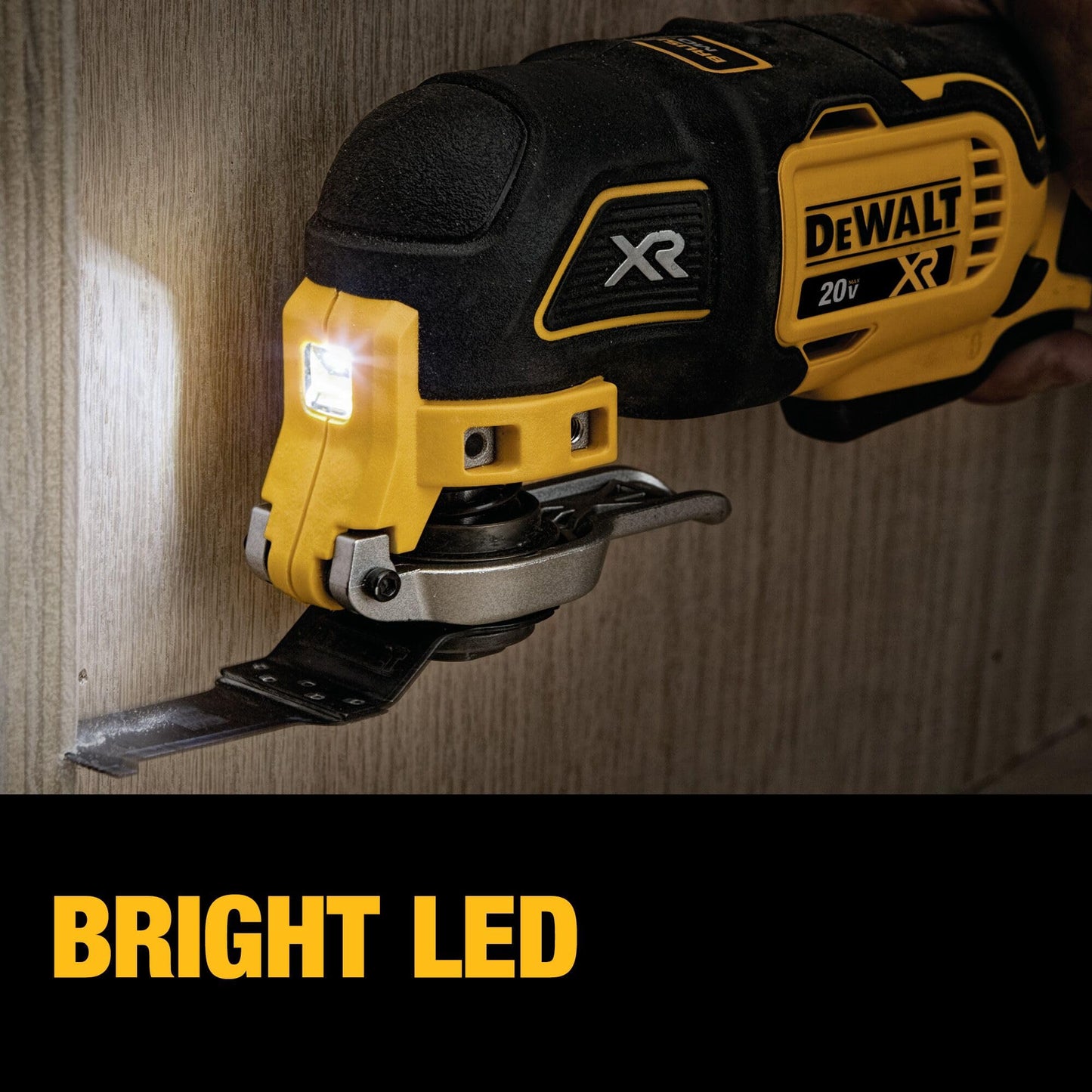 DEWALT 20V Max XR Oscillating Multi-Tool, Variable Speed, Tool Only (DCS356B) DEWALT