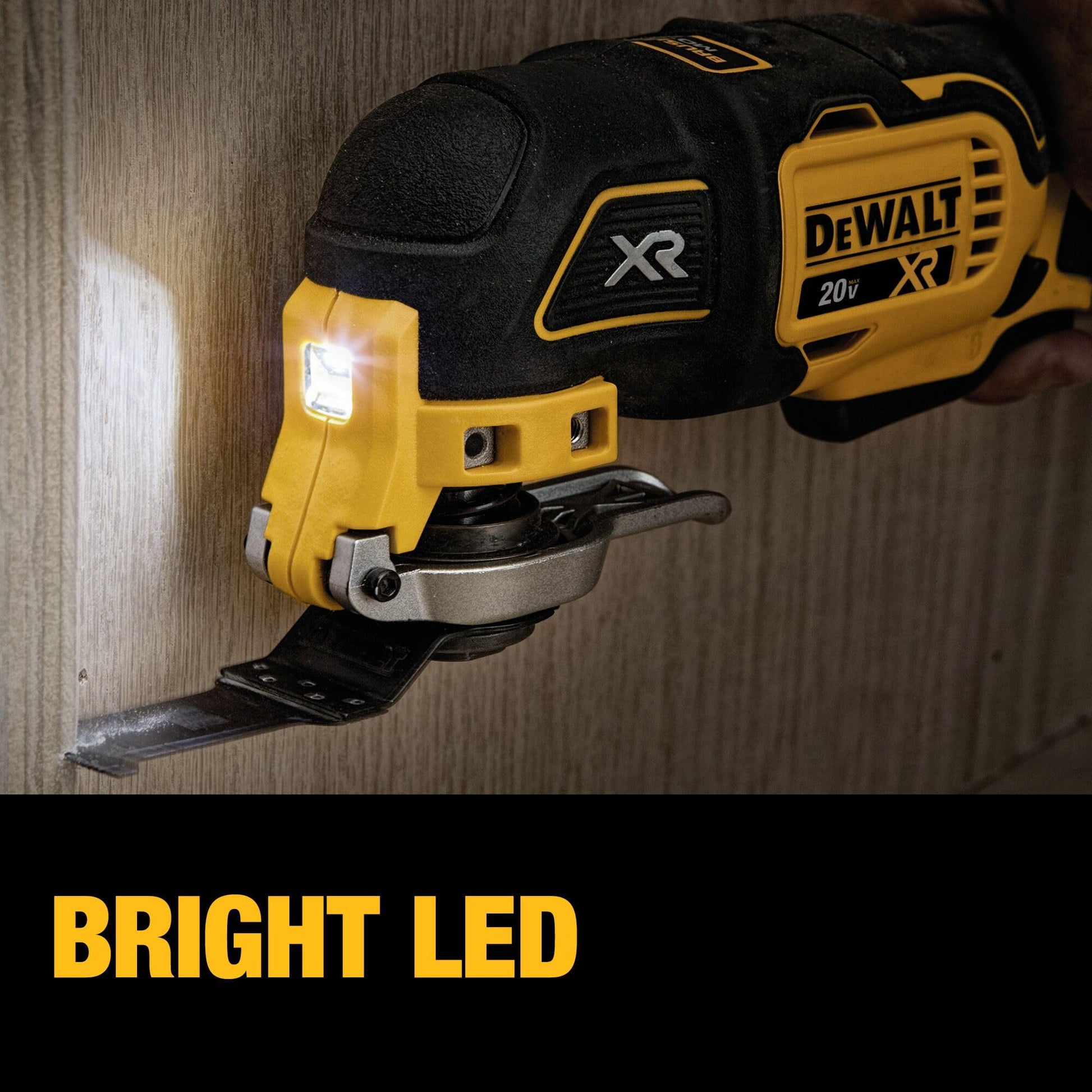 DEWALT 20V Max XR Oscillating Multi-Tool, Variable Speed, Tool Only (DCS356B) DEWALT
