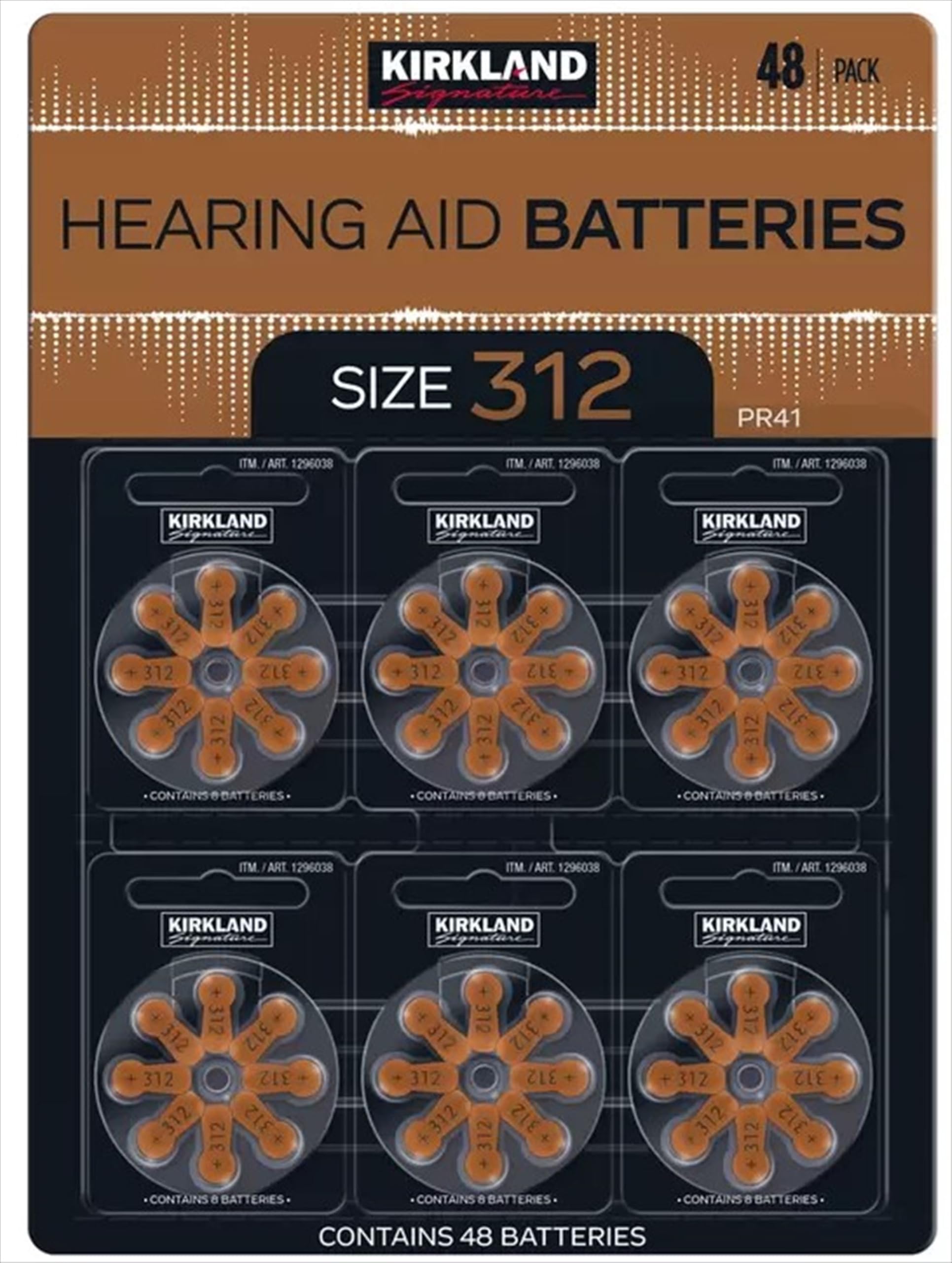 Hearing aid Batteries Size 312 1.45 Volt Mercury Free - Available at All In One Marketplace Canada