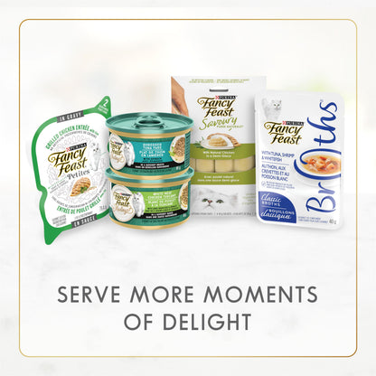 Fancy Feast Wet Cat Food, Pate Turkey & Giblets Feast - 85 g Can (24 Pack) 🍁 All In One Marketplace Canada