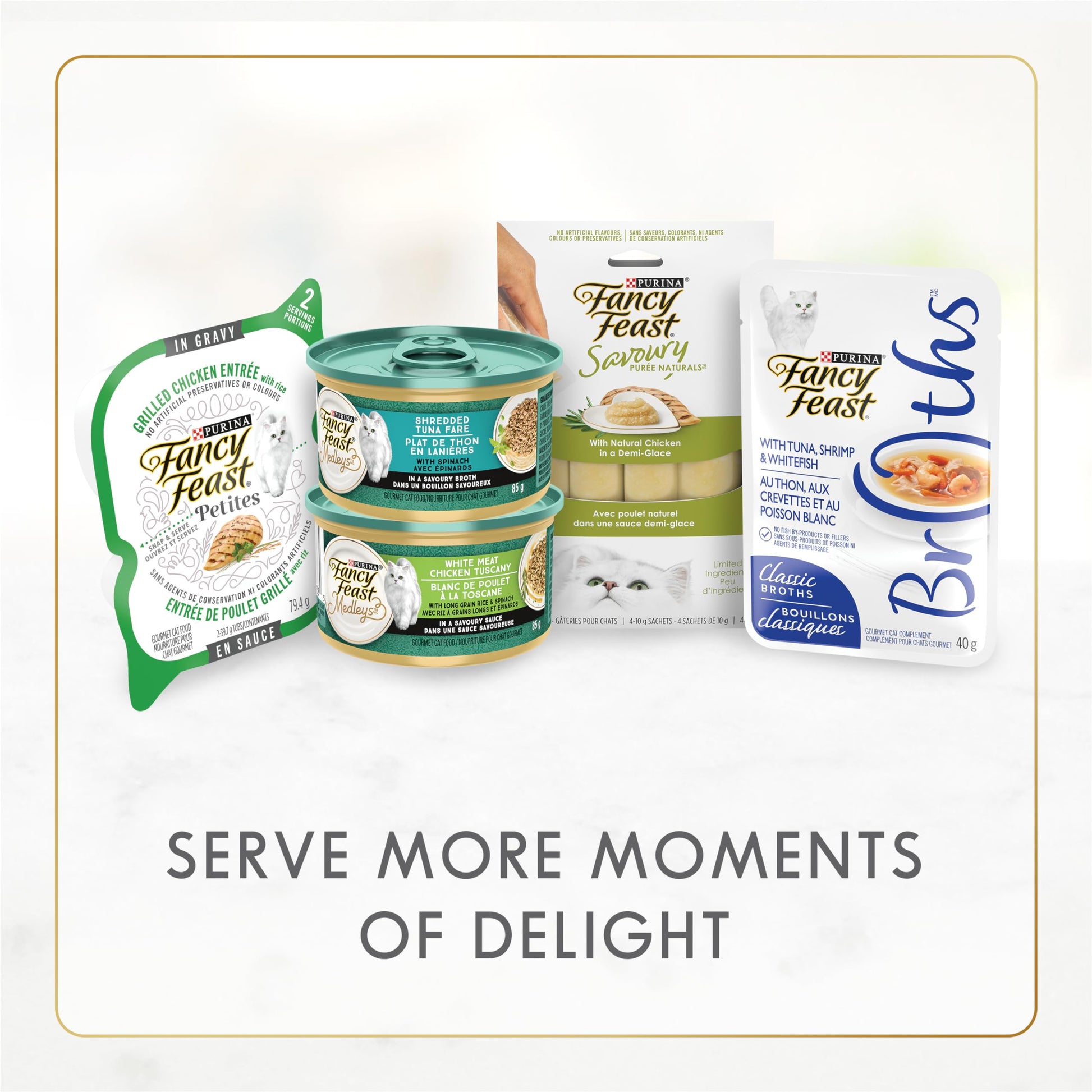 Fancy Feast Pâté Wet Cat Food, Ocean Whitefish & Tuna Feast 85g (24 Pack) Fancy Feast