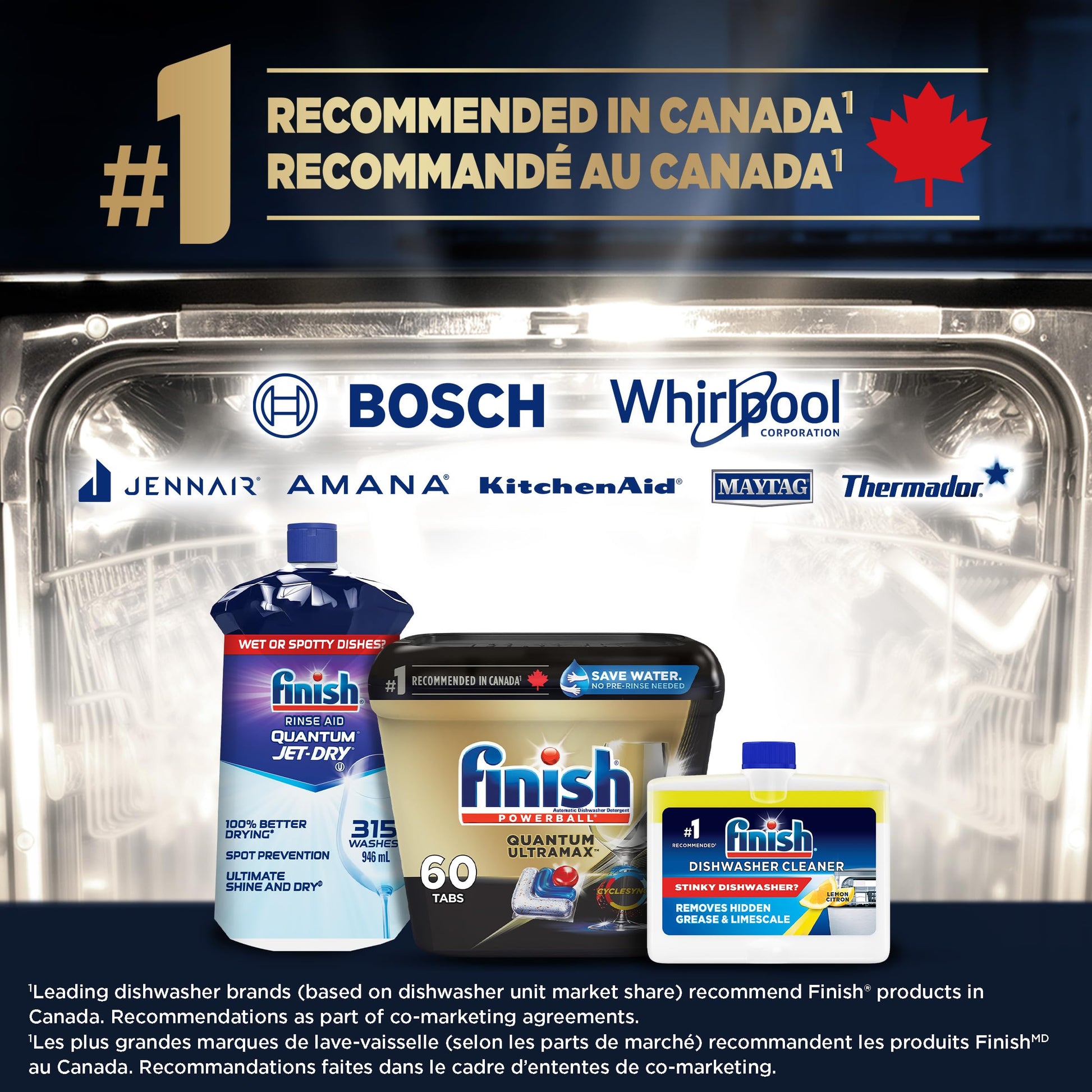 Finish Quantum UltraMax Dishwasher Detergent Pods, 60 Tabs Finish