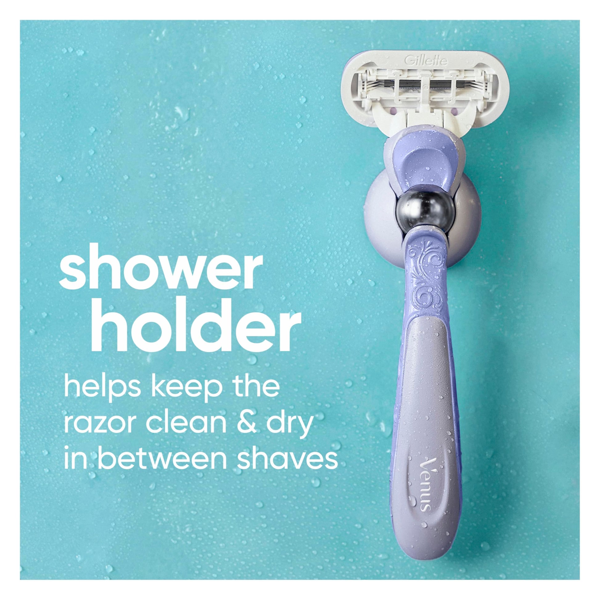 Gillette Razor for Women, Venus Razors Extra Smooth Contour, 5-Blade Cartridges, 1 Handle + 4 Refills + Pivoting Head + Shower Holder - Available at All In One Marketplace Canada