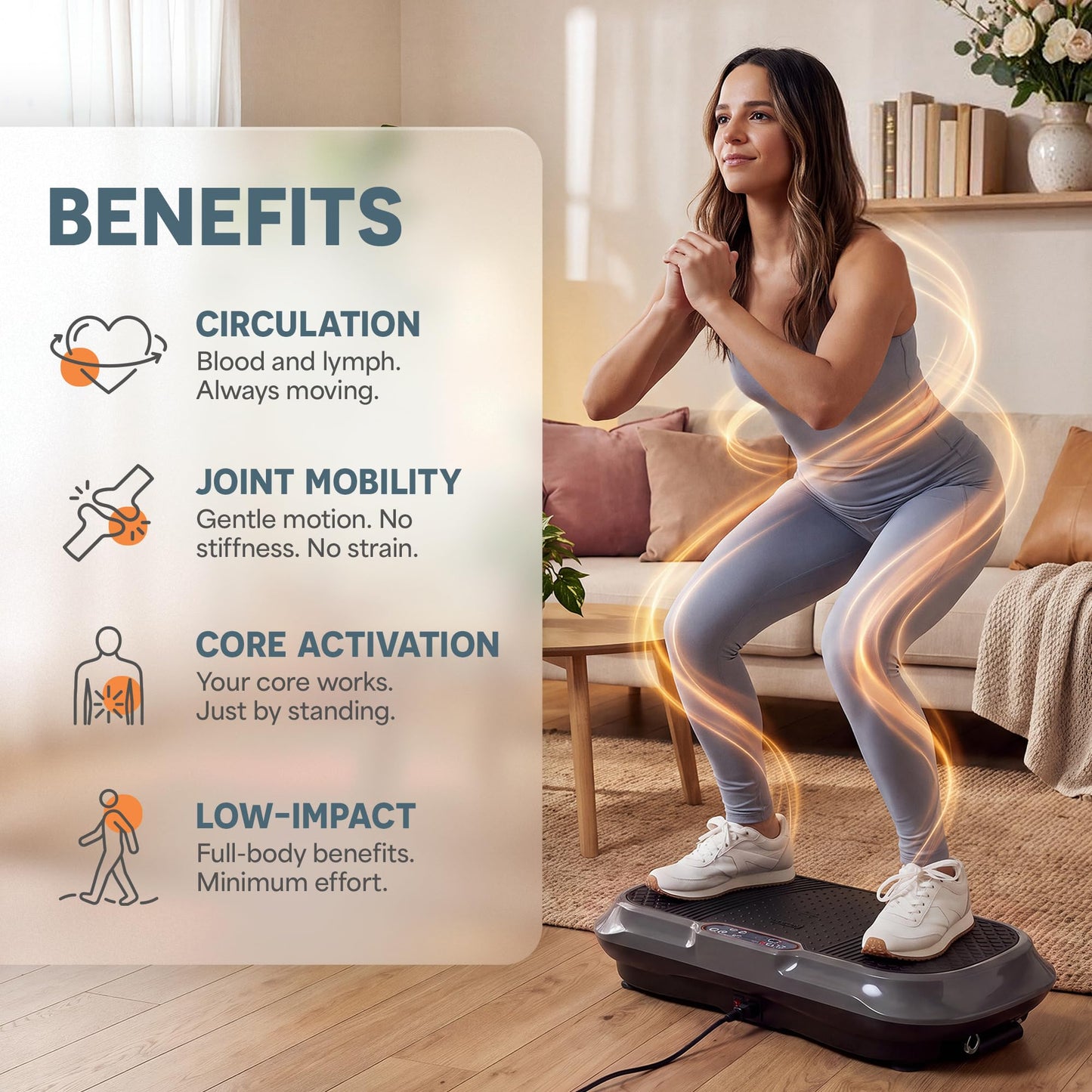 Lifepro Waver Vibration Plate Exercise Machine,Dual-Action Motion- 10 Modes 🍁 All In One Marketplace Canada