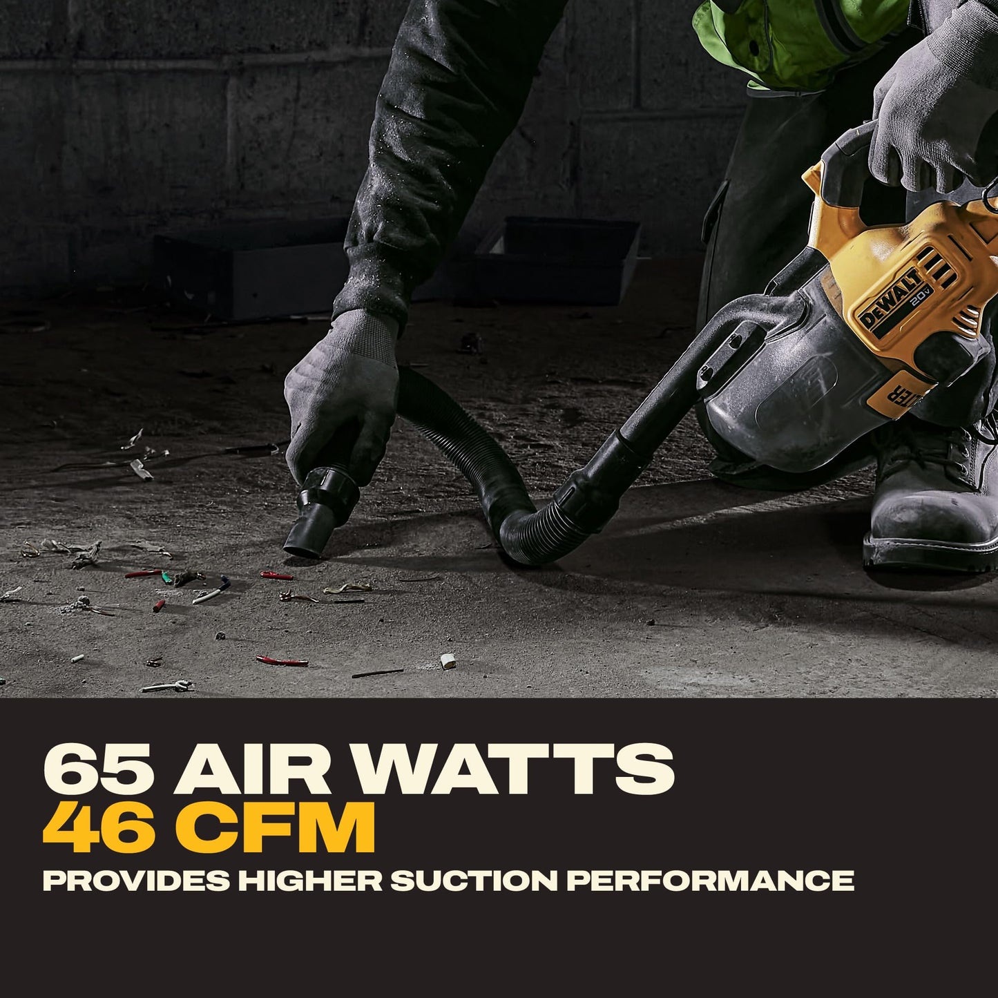 DEWALT 20V Vacuum, Cordless Handheld Vacuum, HEPA, Battery Not Included (DCV501HB) - Available at All In One Marketplace Canada