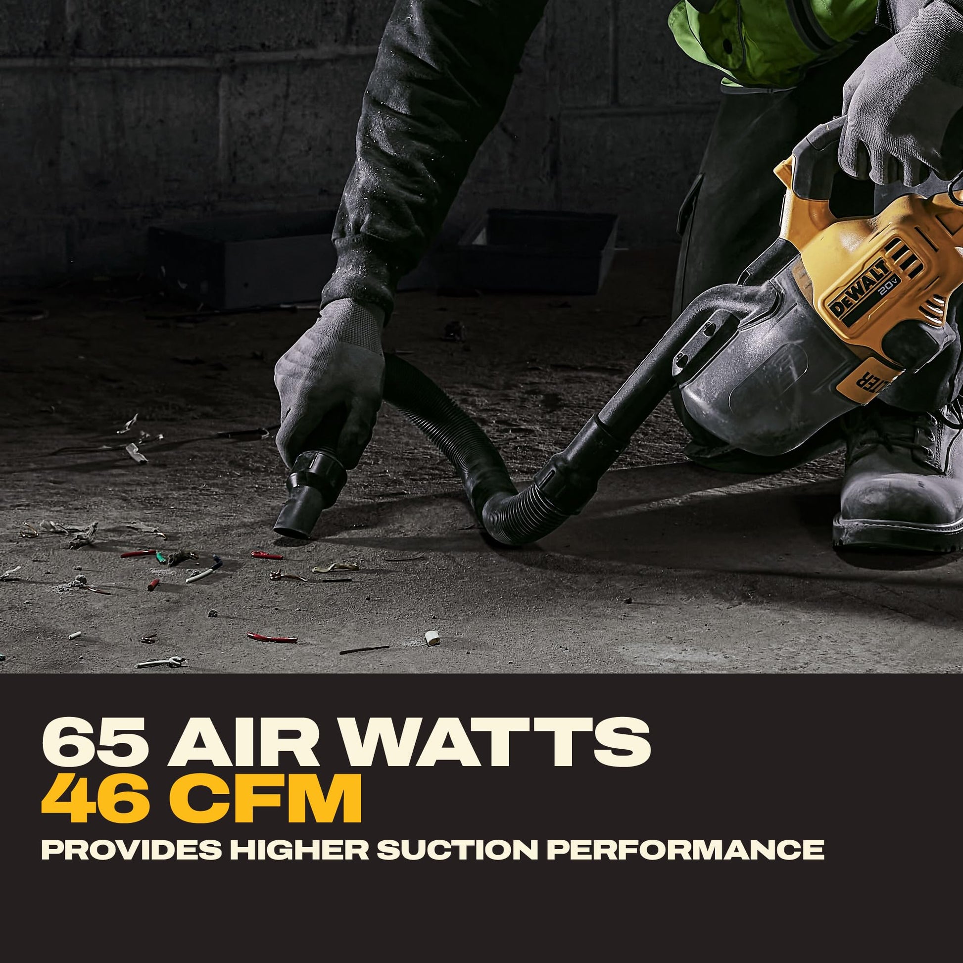 DEWALT 20V Vacuum, Cordless Handheld Vacuum, HEPA, Battery Not Included (DCV501HB) - Available at All In One Marketplace Canada