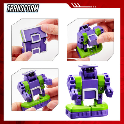 Alphabet Robots Toys for Kids, ABC Learning Toys, Alphabots, Letters, Toddlers Education Toy, Carnival Prizes, Christmas Toys, Treasure Box and Prize for Classroom 🍁 All In One Marketplace Canada