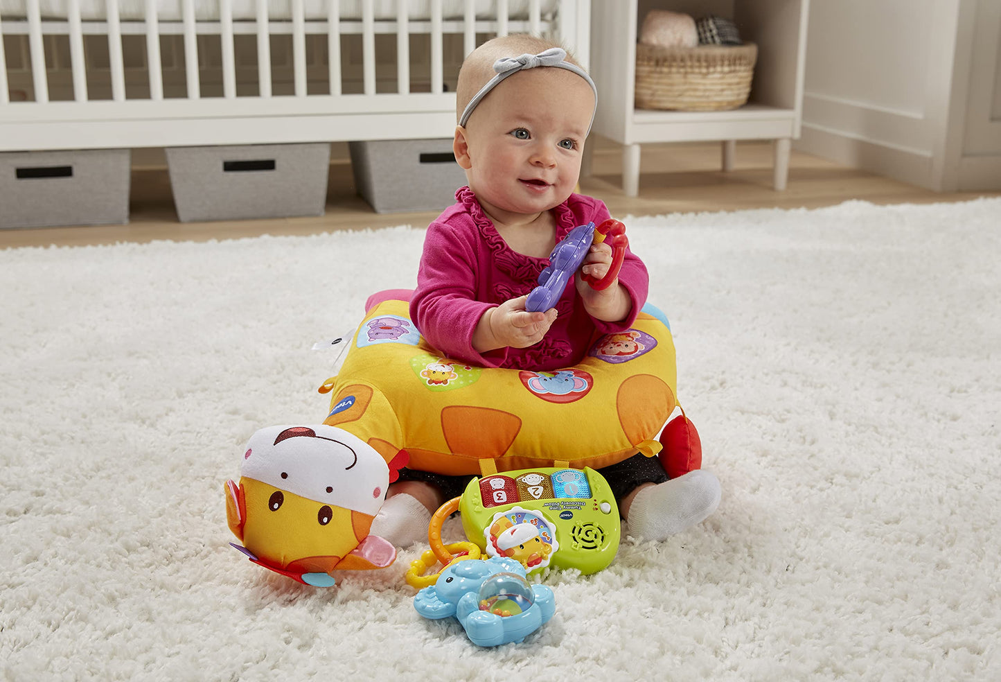 VTech Tummy Time Discovery Pillow - English Version VTech