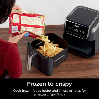 Ninja Air Fryer Pro XL 6-in-1 with 6.5 QT Capacity, Max Crisp, Air Fry, Air Roast, Bake, Reheat, Dehydrate, Max Crisp Technology with 450F, Nonstick Basket & Crisper Plate, AF181C (Canadian Version) Ninja