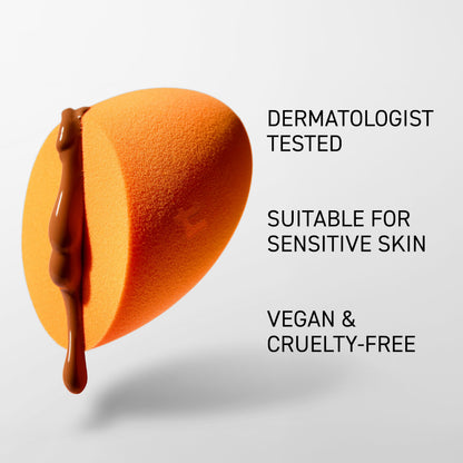 Real Techniques Miracle Complexion Sponge, Makeup Blender for Liquid and Cream Foundation, Full Coverage, Streak-Free Professional Makeup Tool, Cruelty Free, Vegan, Latex Free, 4 Count REAL TECHNIQUES