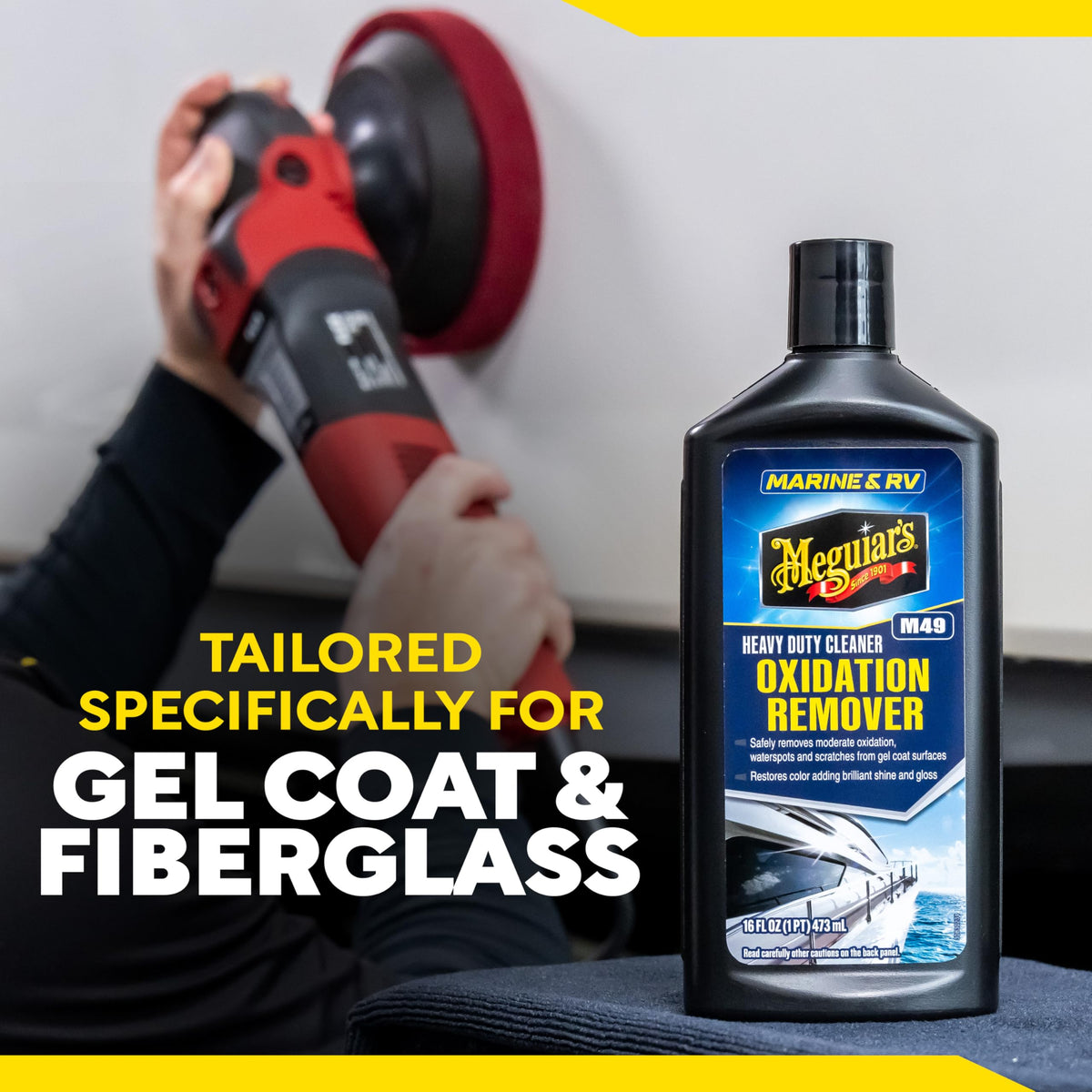 Meguiar's M49 Heavy Duty Oxidation Remover, 16oz