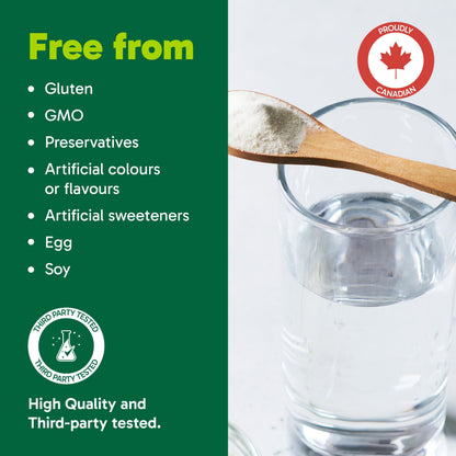 Organika Canadian-Made Colostrum (Bovine)- Immune Support, Grass-Fed- 150g Organika