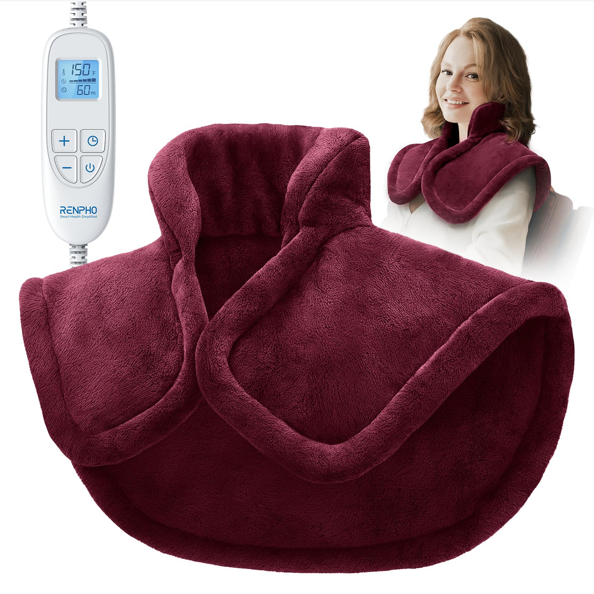 RENPHO Heating Pads Electric, Christmas Birthday Gift for Women Men 🍁 All In One Marketplace Canada