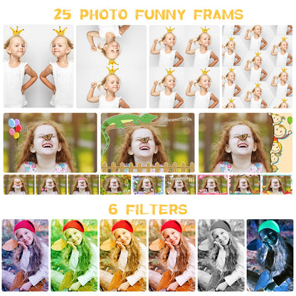 ARNSSIEN Kids Camera with Video,180°Flip Lens,2.4" Selfie Camera for Kids 🍁 All In One Marketplace Canada