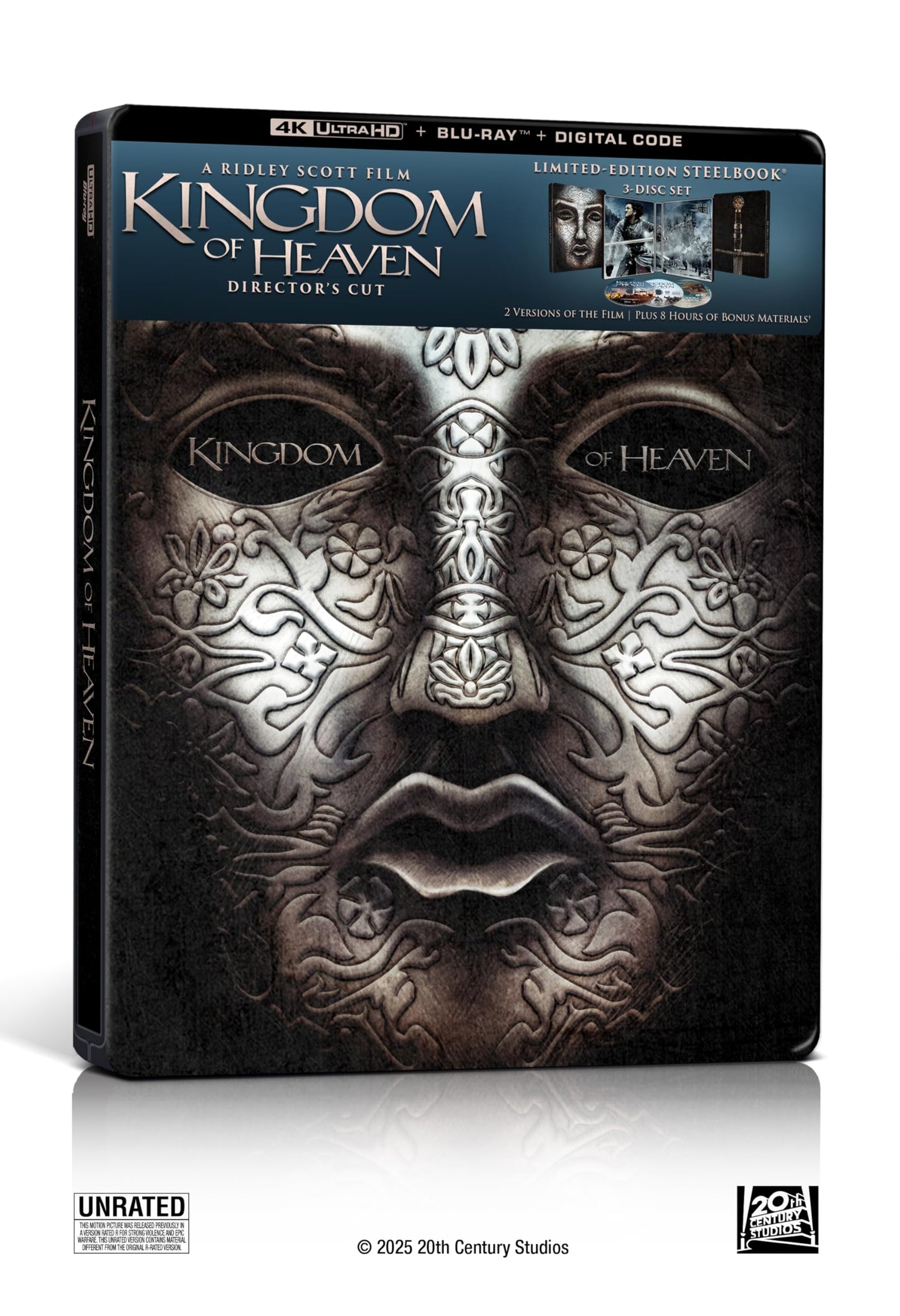 Kingdom of Heaven (4k) (Dir) (Stbk) (Wbr) (Anam) [Blu-ray]