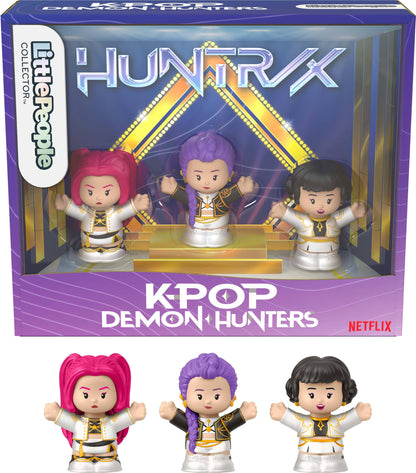 Little People Collector Kpop Demon Hunters: HUNTR/X Special Edition Set for Movie Fans, 3 Figures in a Display Package 🍁 All In One Marketplace Canada