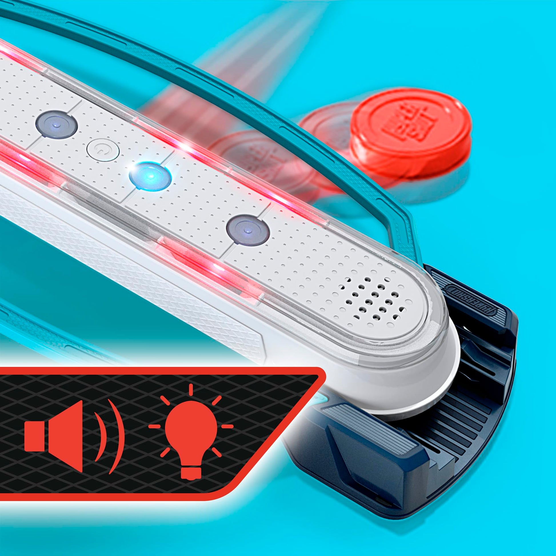 Hypershot Electronic Tabletop Hockey Game | 5 Games in 1 | Music, Lights, and Sounds | Ages 8 and Up | for 1 to 2 Players | Kids Board Games (English & French) Hasbro